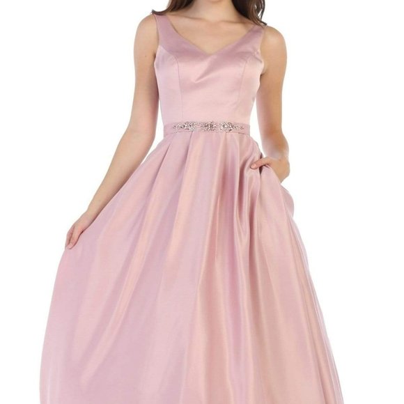 May Queen Dresses May Queen Mq595 Prom Dress Pink Size 6 Poshmark